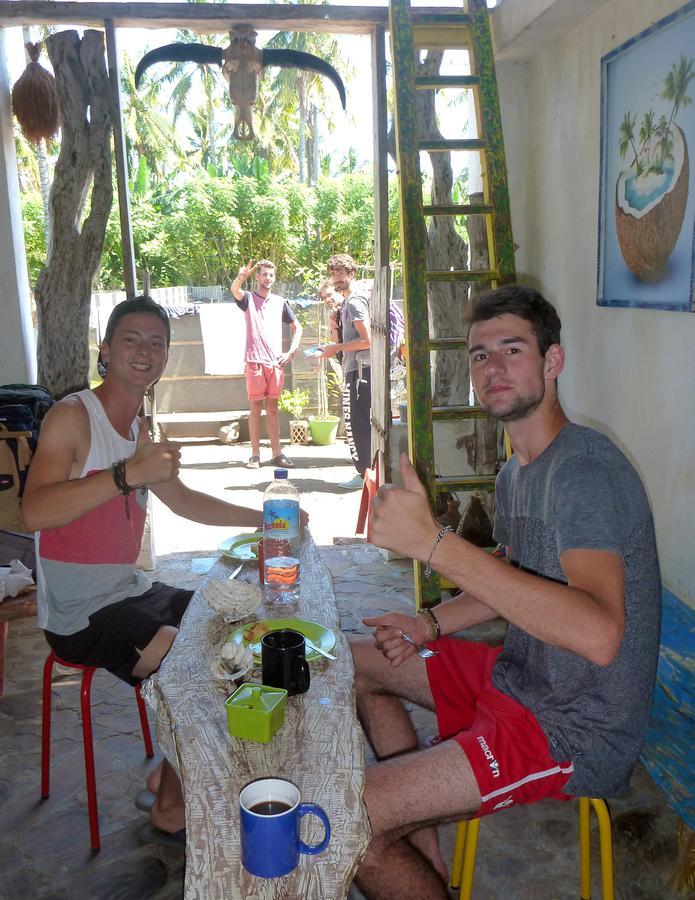 Gipsy Backpackers Vandrerhjem Gili Trawangan Eksteriør bilde