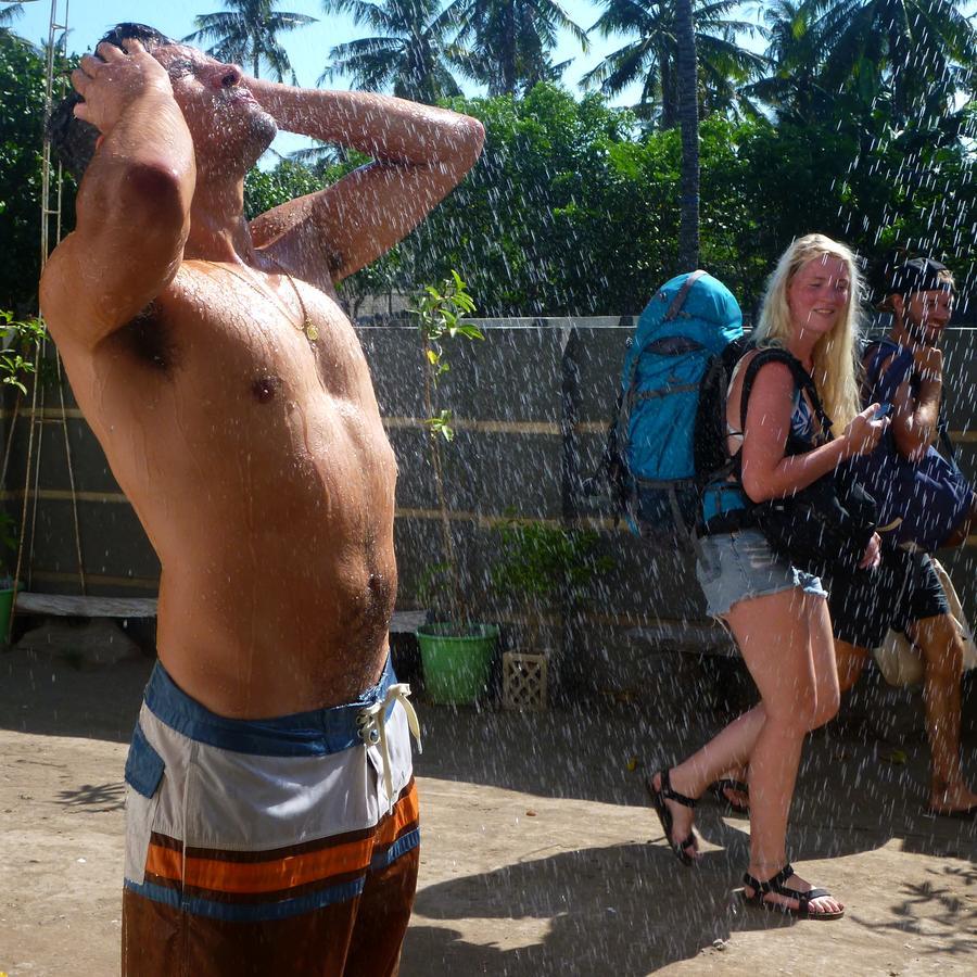 Gipsy Backpackers Vandrerhjem Gili Trawangan Eksteriør bilde